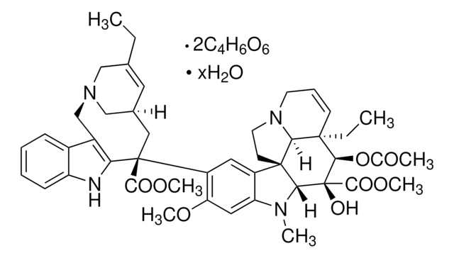 Vinorelbine ditartrate salt hydrate &#8805;98% (HPLC), powder