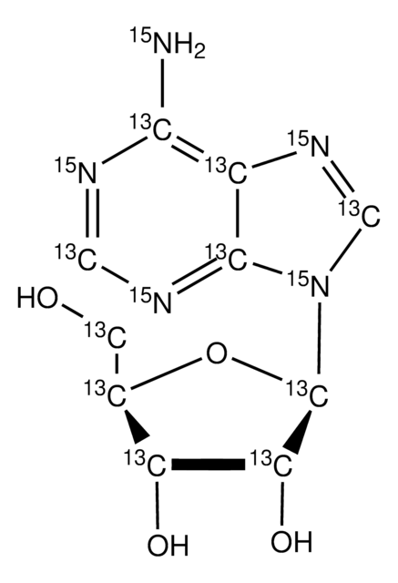 Adenosine-13C10,15N5 &#8805;98 atom %, &#8805;95% (CP)