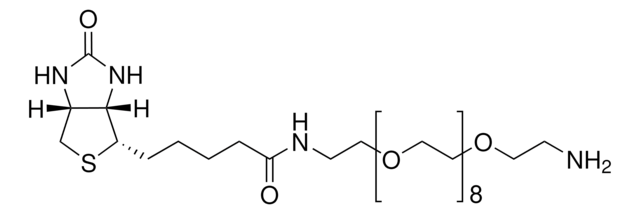 O-(2-Aminoethyl)-O&#8242;-[2-(biotinylamino)ethyl]octaethylene glycol &#8805;95% (oligomer uniformity)