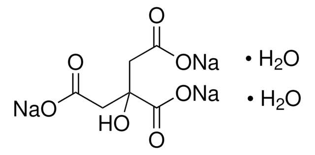 Sodium citrate tribasic dihydrate &#8805;98%