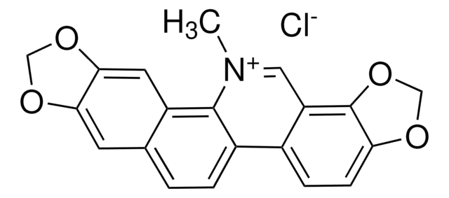 Sanguinarine chloride hydrate &#8805;98% (HPLC)