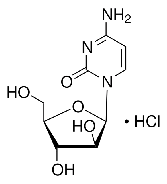 Cytosine &#946;-D-arabinofuranoside hydrochloride crystalline