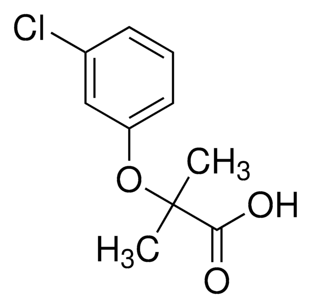 2-(3-Chlorophenoxy)-2-methylpropanoic acid AldrichCPR