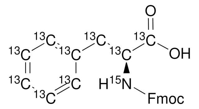 Fmoc-Phe-OH-13C9,15N 98 atom % 13C, 98 atom % 15N, 98% (CP)