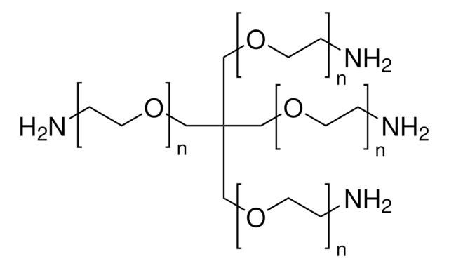 Poly(ethylene oxide), 4-arm, amine terminated average Mn 10,000