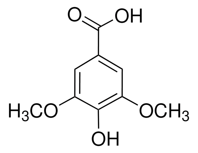 Syringic acid &#8805;95% (HPLC)