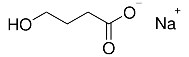 GHB sodium salt solution 1.0&#160;mg/mL in methanol (as salt), ampule of 1&#160;mL, certified reference material, Cerilliant&#174;