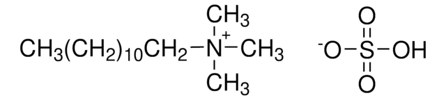 Dodecyltrimethylammonium hydrogen sulfate suitable for ion pair chromatography, LiChropur&#8482;, &#8805;99.0% (T)