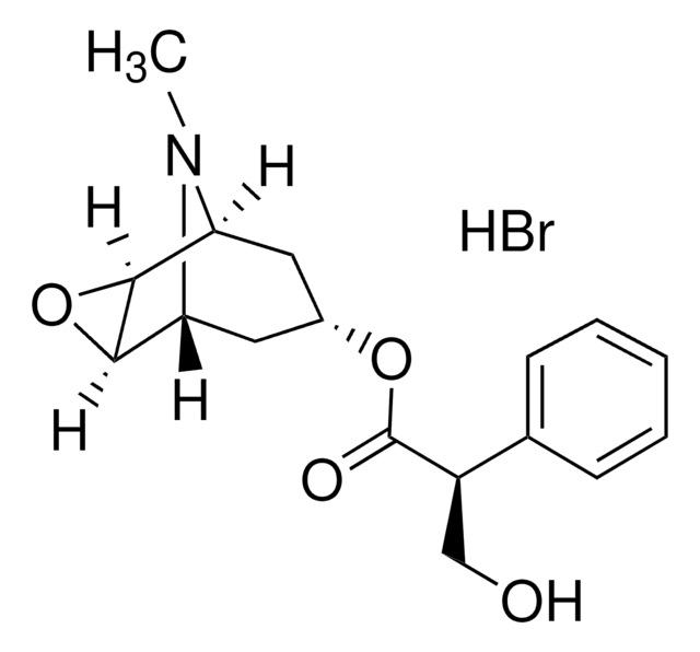 Scopolamine Hydrobromide Pharmaceutical Secondary Standard; Certified Reference Material