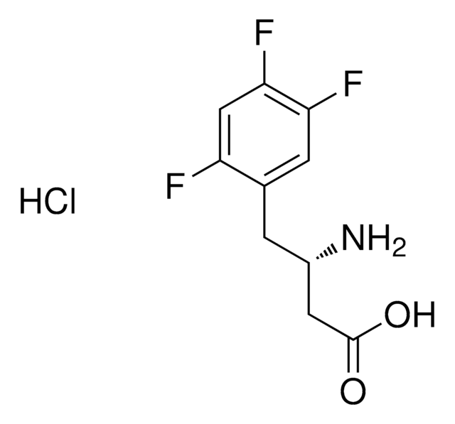 (S)-3-amino-4-(2,4,5-trifluoro-phenyl)-butanoic acid hydrochloride AldrichCPR