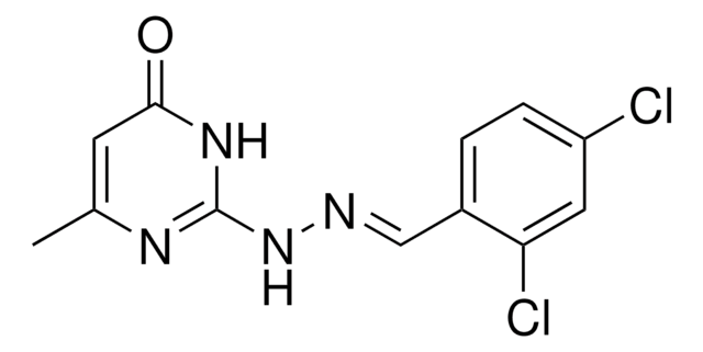 2,4-DICHLOROBENZALDEHYDE (4-METHYL-6-OXO-1,6-DIHYDRO-2-PYRIMIDINYL)HYDRAZONE AldrichCPR