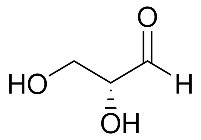 D-(+)-Glyceraldehyde &#8805;98.0% (HPLC), viscous