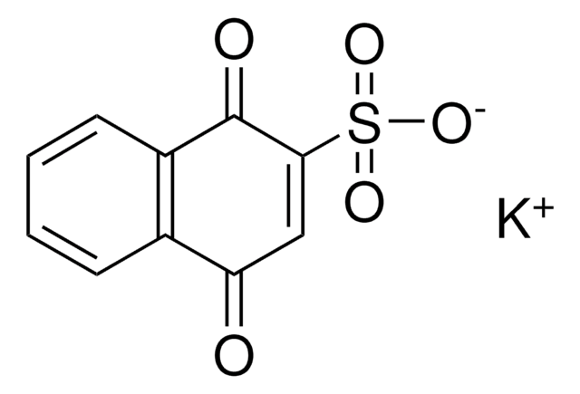 Q139 1,4-NAPHTHOQUINONE-2-SULFONIC ACID, POTASSIUM SALT AldrichCPR