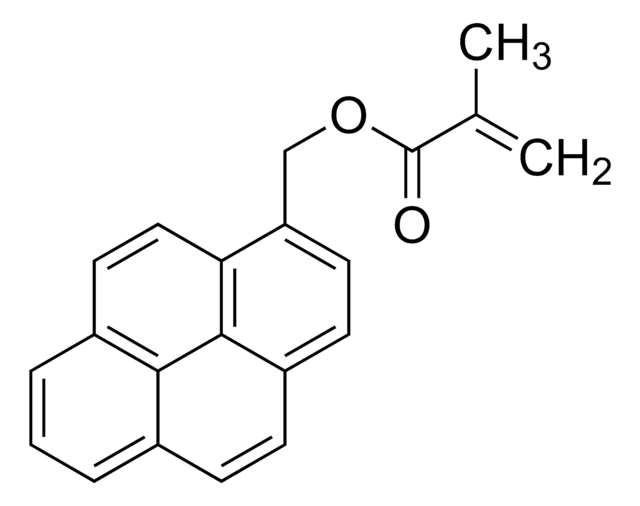 1-Pyrenemethyl methacrylate contains &#8804;200&#160;ppm MEHQ as inhibitor, 99% (GC)