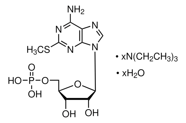 2-Methylthioadenosine 5&#8242;-monophosphate triethylammonium salt hydrate solid, &#8805;98% (HPLC)