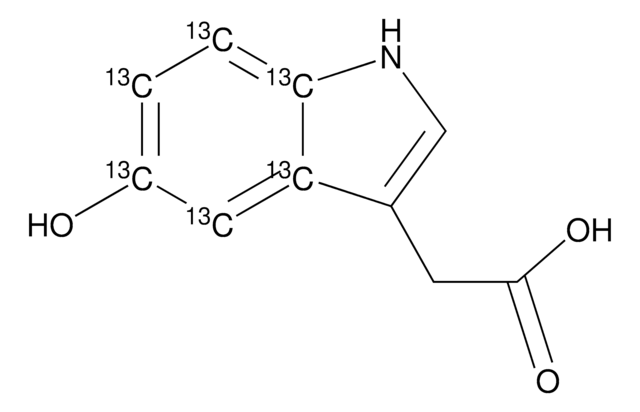 5-Hydroxyindole-3a,4,5,6,7,7a-13C6-3-acetic acid &#8805;98 atom % 13C, &#8805;98% (CP)