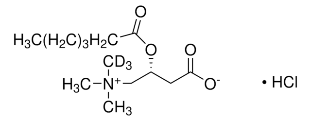 Hexanoyl-L-carnitine-d3 (N-methyl-d3) hydrochloride 98 atom % D, 97% (CP)