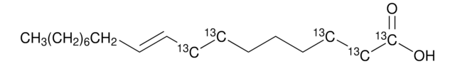 trans-9-Octadecenoic acid-1,2,3,7,8-13C5 99 atom % 13C, 95% (CP)