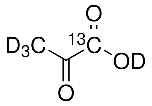 Pyruvic acid-1-13C,d4 &#8805;99 atom % 13C, &#8805;97 atom % D, &#8805;97% (CP)