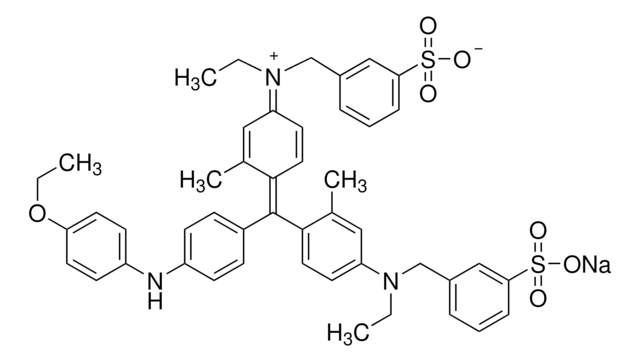 Coomassie Brilliant blue G 250 (C.I. 42655) for electrophoresis