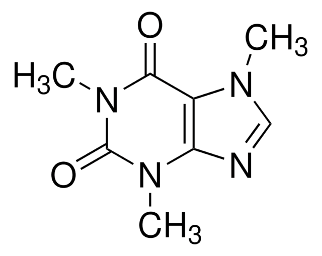 Caffeine Sigma Reference Standard, vial of 250&#160;mg