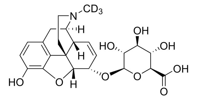 Morphine-6-&#946;-D-glucuronide-D3 solution 100&#160;&#956;g/mL in methanol: water (1:1), ampule of 1&#160;mL, certified reference material, Cerilliant&#174;