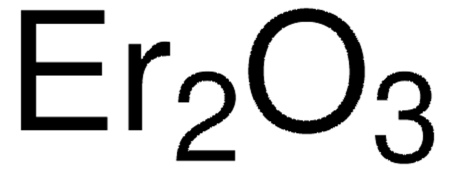 Erbium(III) oxide nanopowder, &lt;100&#160;nm particle size (BET), &#8805;99.9% trace metals basis