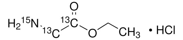 Glycine-13C2,15N ethyl ester hydrochloride 98 atom % 15N, 99 atom % 13C