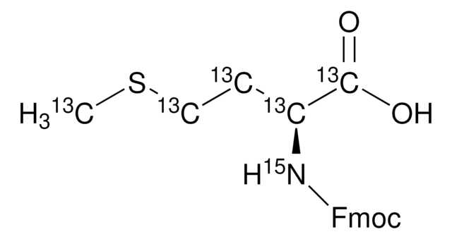 Fmoc-Met-OH-13C5,15N 98 atom % 13C, 98 atom % 15N, 97% (CP)