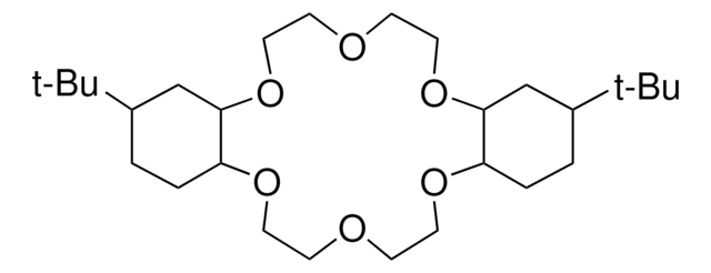 4&#8242;,4&#8243;(5&#8243;)-Di-tert-butyldicyclohexano-18-crown-6 technical, mixture of isomers, &#8805;90.0% (GC)