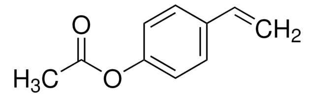 4-Acetoxystyrene 96%, contains 200-300&#160;ppm monomethyl ether hydroquinone as inhibitor