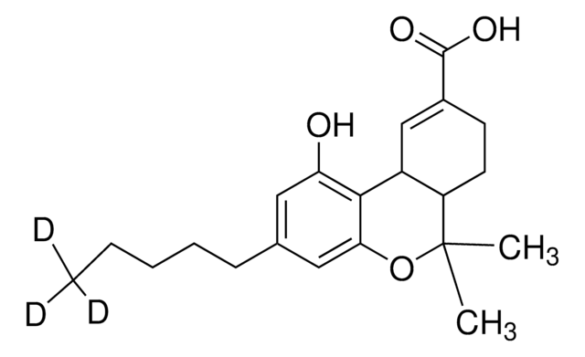 (±)-11-nor-9-Carboxy-&#916;9-THC-D3 solution 100&#160;&#956;g/mL in methanol, ampule of 1&#160;mL, certified reference material, Cerilliant&#174;