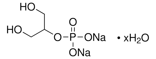 &#946;-Glycerophosphate disodium salt hydrate &#8804;1.0&#160;mol % L-&#945;-isomer