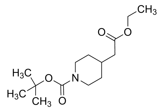 tert-Butyl 4-(2-ethoxy-2-oxoethyl)piperidine-1-carboxylate AldrichCPR