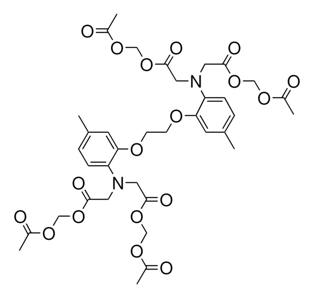 1,2-Bis(2-amino-5-methylphenoxy)ethane-N,N,N&#8242;,N&#8242;-tetraacetic acid tetrakis(acetoxymethyl) ester &#8805;95% (HPLC)