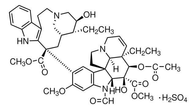 Vincristine sulfate salt 95.0-105.0% (HPLC), powder or crystals