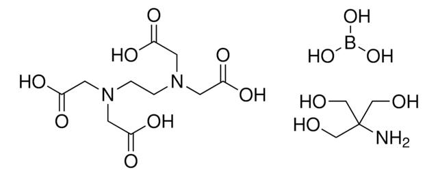 Tris-Borate-EDTA buffer BioReagent, for molecular biology, 5x concentrate, DNase and RNase, none detected, powder blend, suitable for electrophoresis