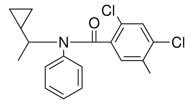 2,4-DICHLORO-N-(1-CYCLOPROPYL-ETHYL)-5-METHYL-N-PHENYL-BENZAMIDE AldrichCPR