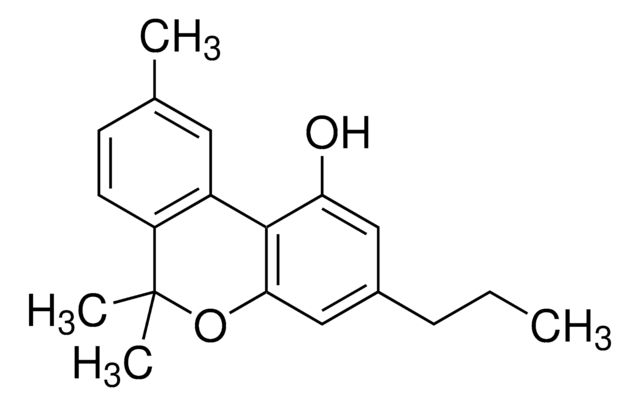 Cannabivarin (CBV) solution 1&#160;mg/mL (Methanol), certified reference material, ampule of 1&#160;mL, Cerilliant&#174;