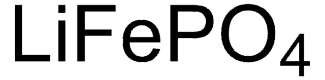 Lithium iron(II) phosphate powder, &lt;5&#160;&#956;m particle size (BET), &gt;97% (XRF)