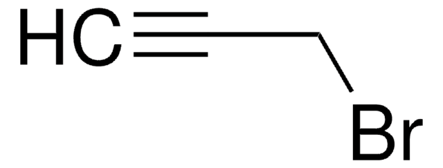 Propargyl bromide solution purum, ~80% in toluene