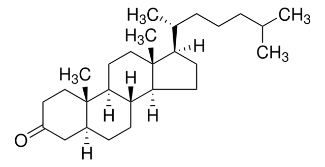 5&#945;-Cholestan-3-one crystalline