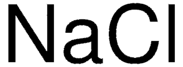 Sodium chloride for molecular biology, DNase, RNase, and protease, none detected, &#8805;99% (titration)