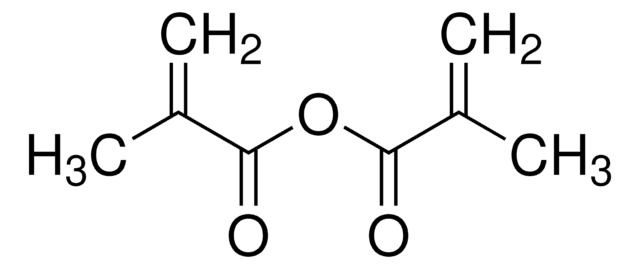 Methacrylic anhydride contains 2,000&#160;ppm topanol A as inhibitor, &#8805;94%