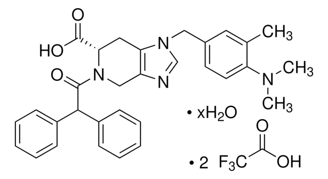 PD 123,319 di(trifluoroacetate) salt hydrate powder, &#8805;98% (HPLC)