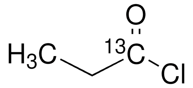 Propionyl chloride-1-13C 99 atom % 13C