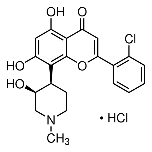 Flavopiridol hydrochloride hydrate &#8805;98% (HPLC), powder