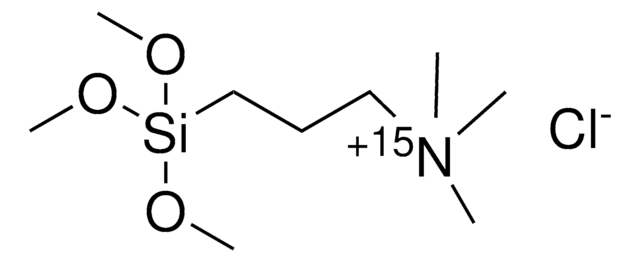 3-(Trimethoxysilyl)propyl-N,N,N-trimethylammonium-15N chloride 99 atom % 15N, 97% (CP)