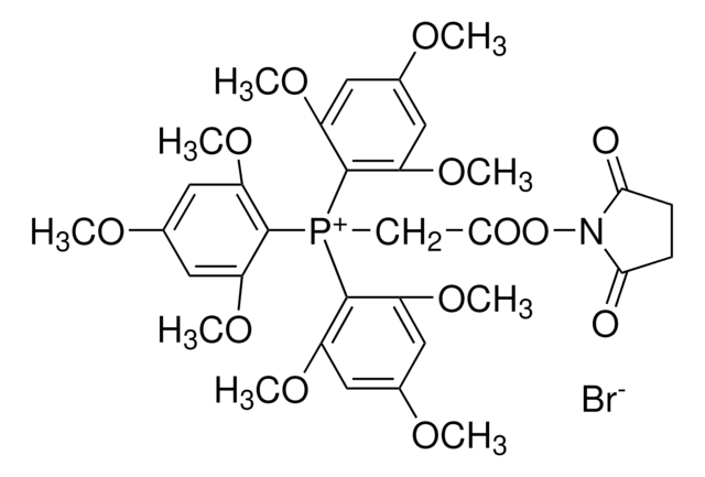 (N-Succinimidyloxycarbonylmethyl)tris(2,4,6-trimethoxyphenyl)phosphonium bromide for protein sequence analysis (by MALDI-MS), &#8805;98.5%