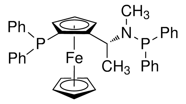 (R)-N-Methyl-N-diphenylphosphino-1-[(S)-2-diphenylphosphino)ferrocenyl]ethylamine &#8805;96%